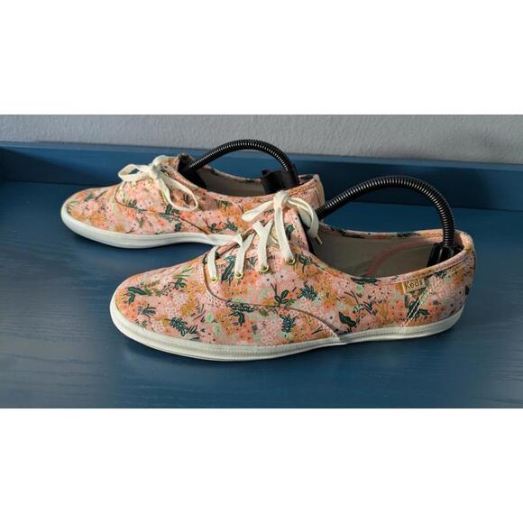 Keds x Rifle Paper Co. Champion Meadow sneakers 9.5 - Picture 2 of 7